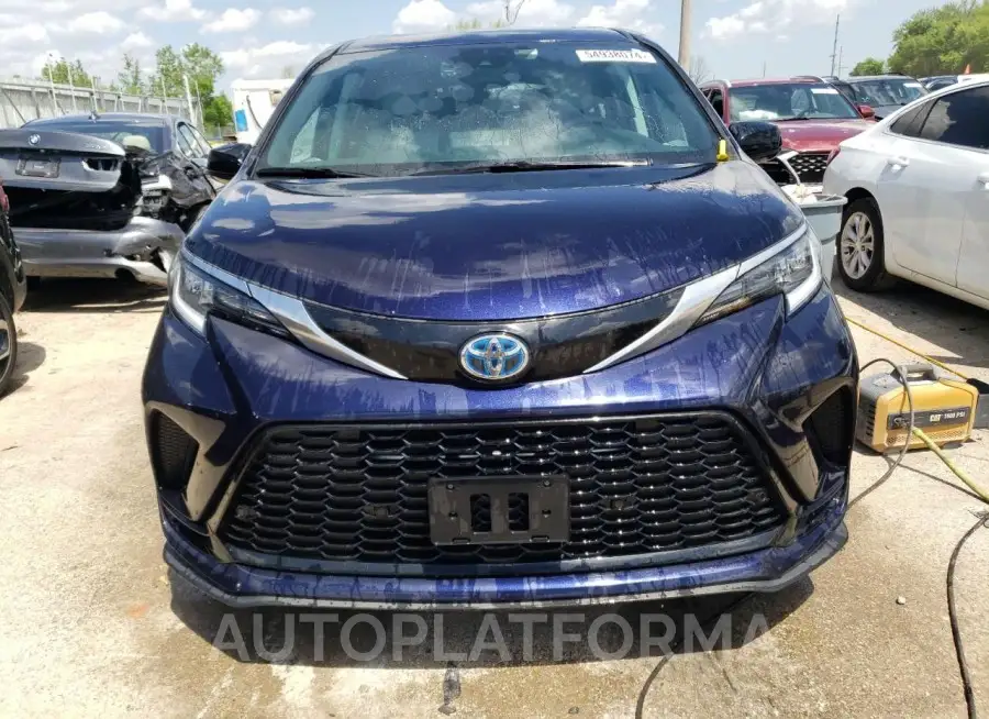 TOYOTA SIENNA XSE 2021 vin 5TDDSKFC6MS003593 from auto auction Copart