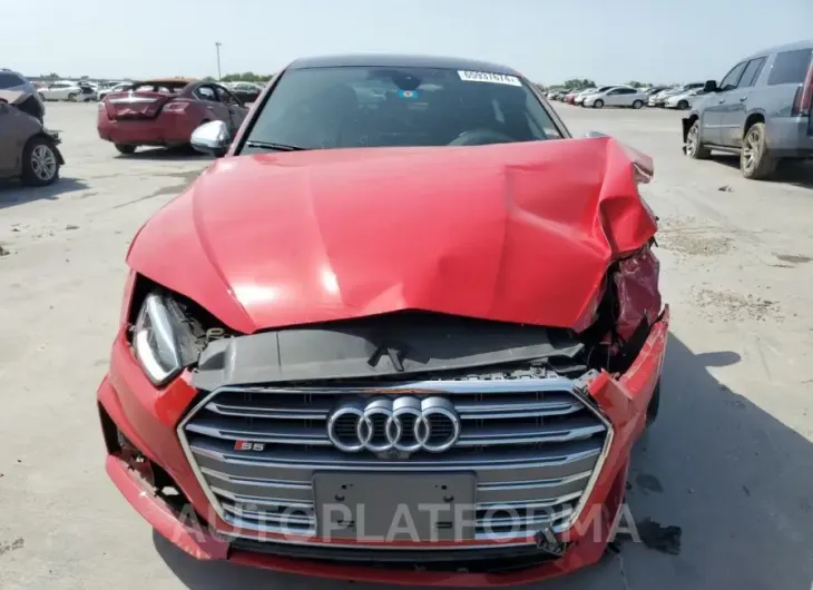 AUDI S5 PRESTIG 2018 vin WAUC4CF56JA095341 from auto auction Copart