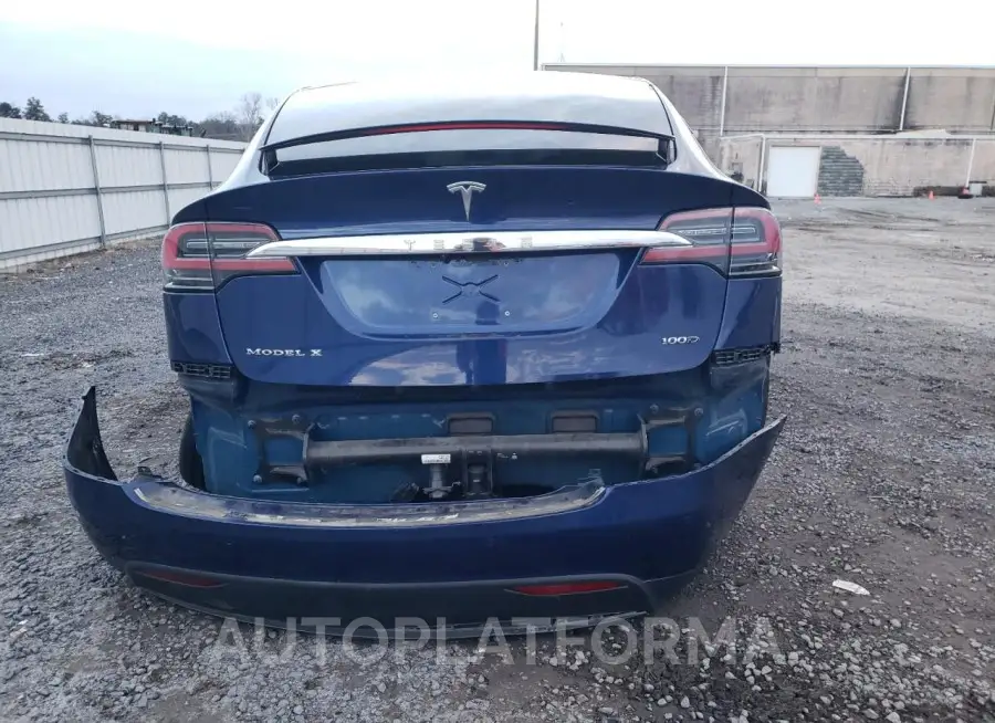 TESLA MODEL X 2019 vin 5YJXCBE29KF155534 from auto auction Copart