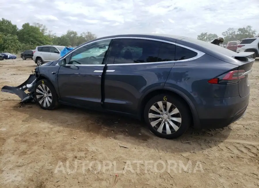 TESLA MODEL X 2020 vin 5YJXCDE24LF249687 from auto auction Copart