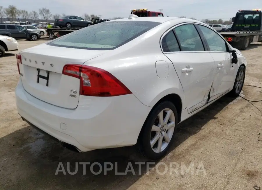 VOLVO S60 PREMIE 2016 vin YV1612TK8G2401742 from auto auction Copart