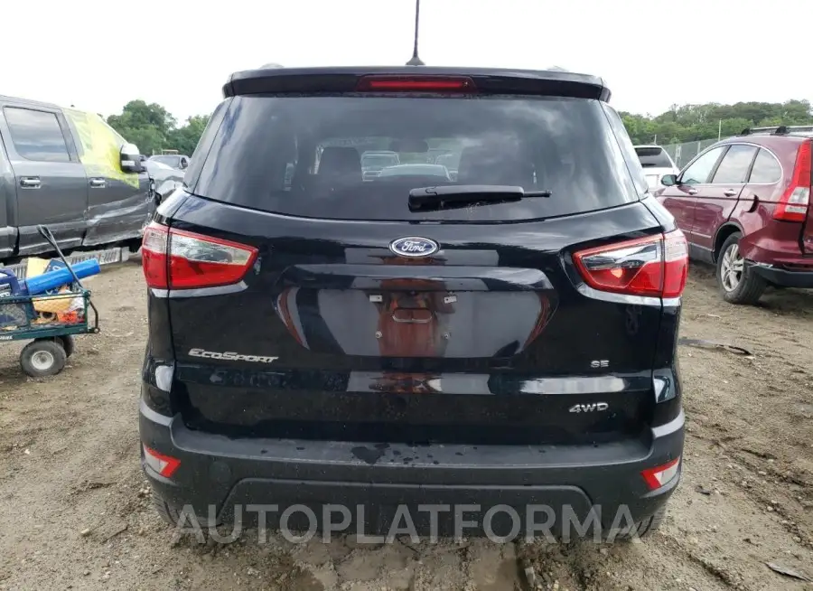 FORD ECOSPORT S 2022 vin MAJ6S3GL3NC457600 from auto auction Copart