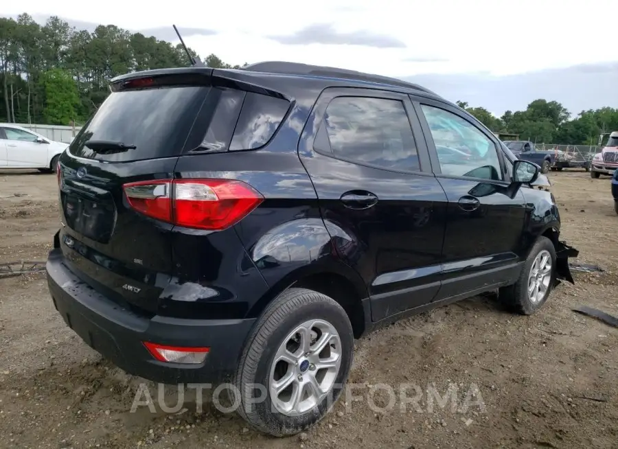 FORD ECOSPORT S 2022 vin MAJ6S3GL3NC457600 from auto auction Copart