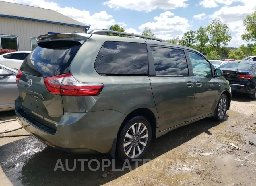 TOYOTA SIENNA XLE 2020 vin 5TDDZ3DCXLS251137 from auto auction Copart