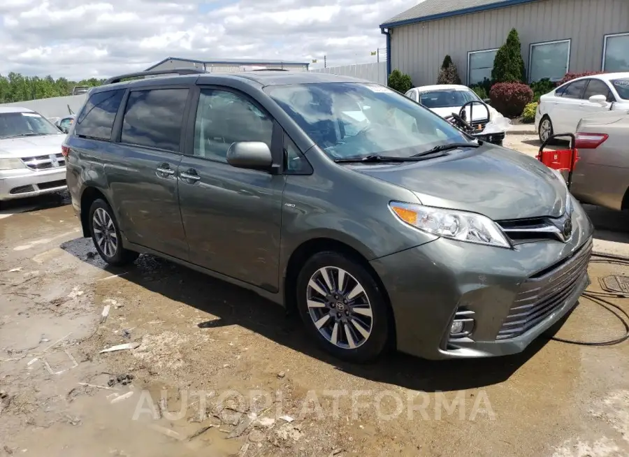 TOYOTA SIENNA XLE 2020 vin 5TDDZ3DCXLS251137 from auto auction Copart