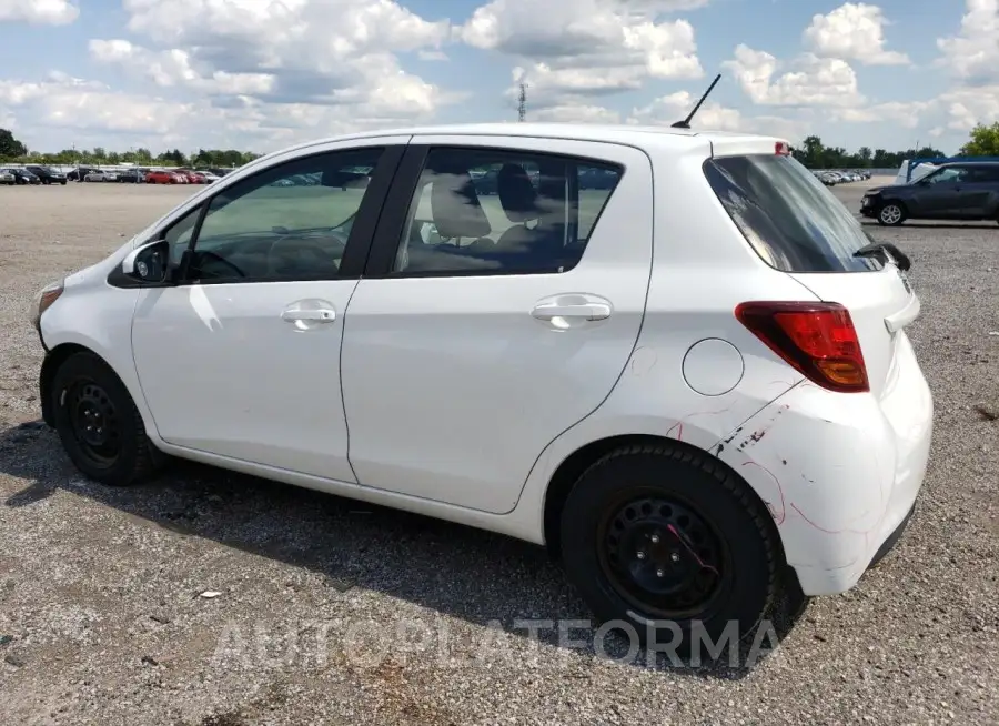 TOYOTA YARIS 2015 vin VNKKTUD37FA043160 from auto auction Copart