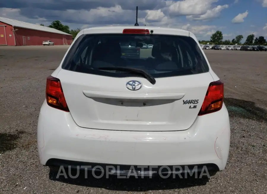 TOYOTA YARIS 2015 vin VNKKTUD37FA043160 from auto auction Copart