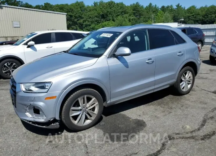 AUDI Q3 PREMIUM 2016 vin WA1EFCFS2GR013234 from auto auction Copart