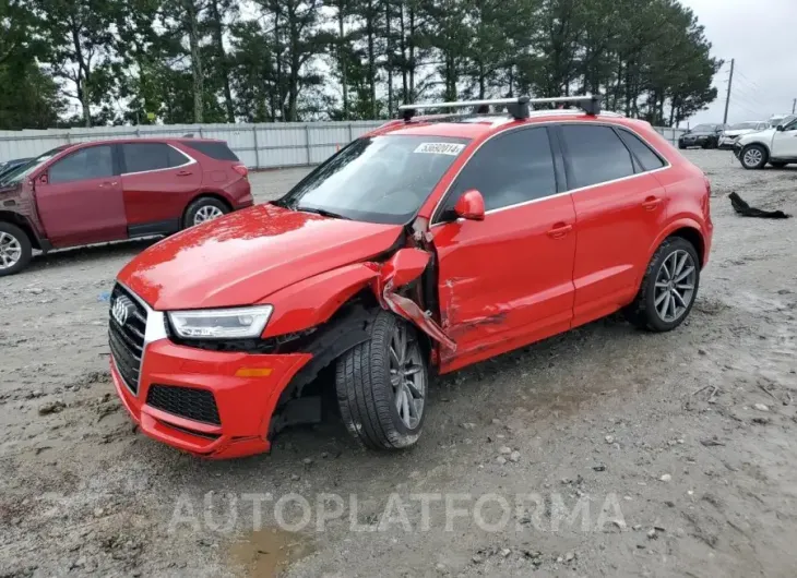 AUDI Q3 PREMIUM 2018 vin WA1JCCFS1JR028872 from auto auction Copart