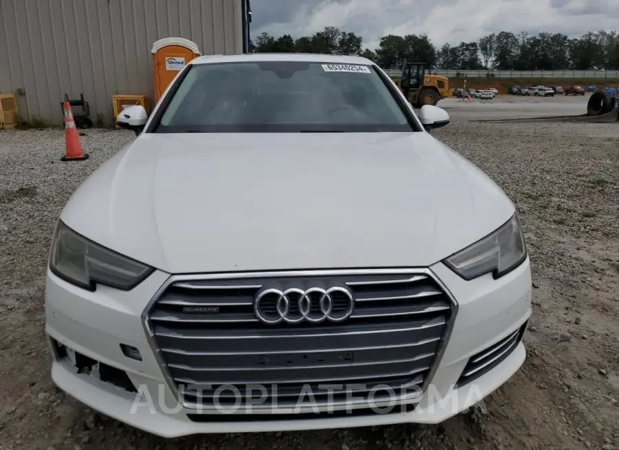 AUDI A4 PREMIUM 2017 vin WAUANAF47HN006718 from auto auction Copart