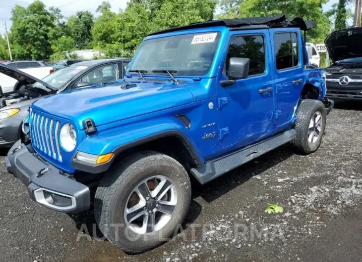 JEEP WRANGLER U 2021 vin 1C4HJXEN9MW706092 from auto auction Copart