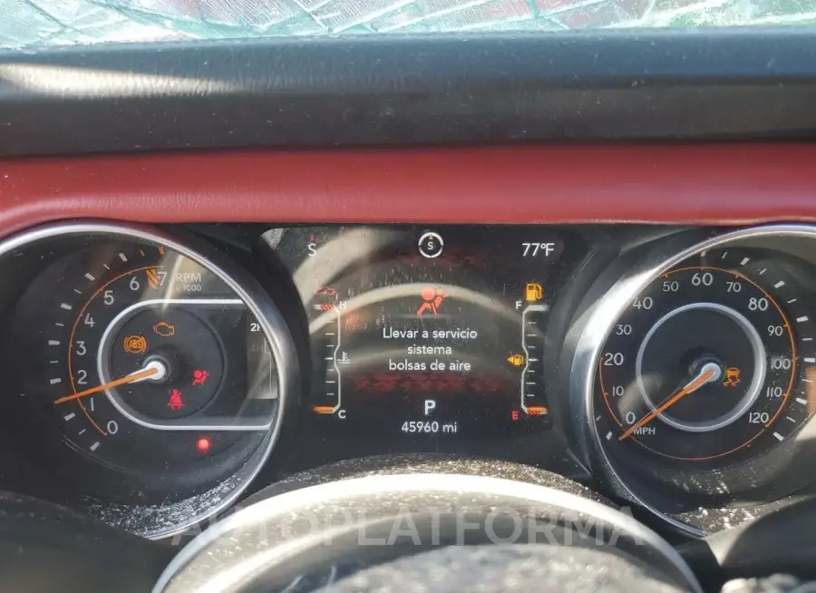 JEEP GLADIATOR 2021 vin 1C6HJTFG7ML610754 from auto auction Copart