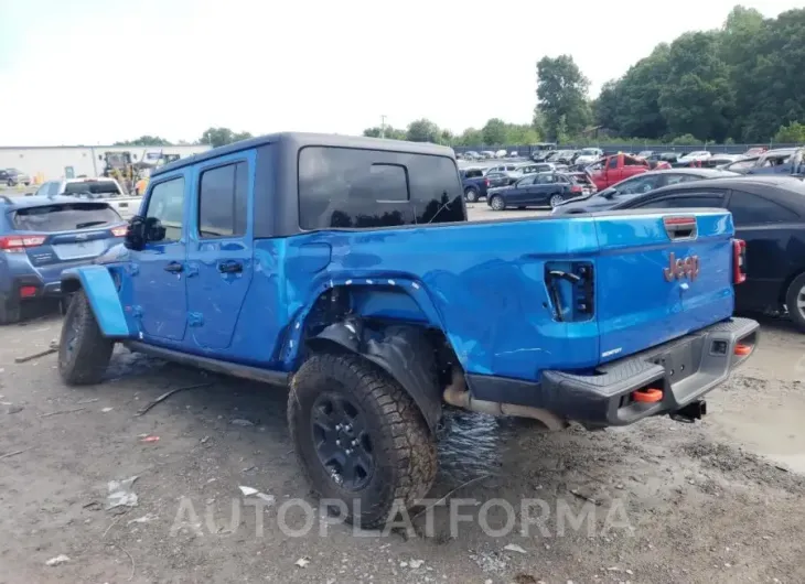 JEEP GLADIATOR 2023 vin 1C6JJTEG5PL576840 from auto auction Copart