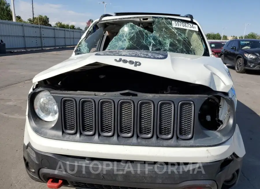 JEEP RENEGADE T 2017 vin ZACCJBCB2HPE77943 from auto auction Copart