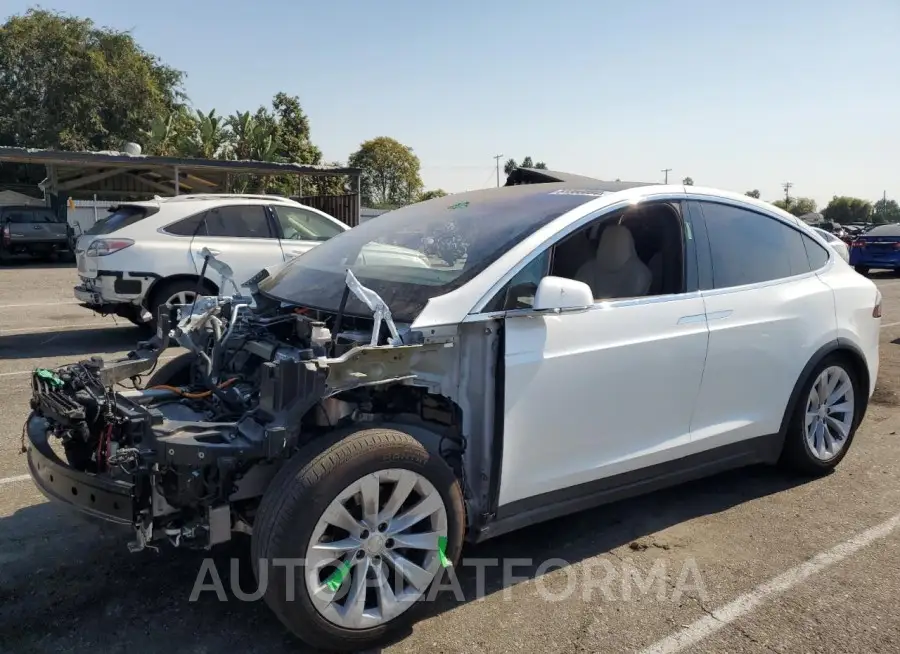 TESLA MODEL X 2019 vin 5YJXCBE28KF204240 from auto auction Copart