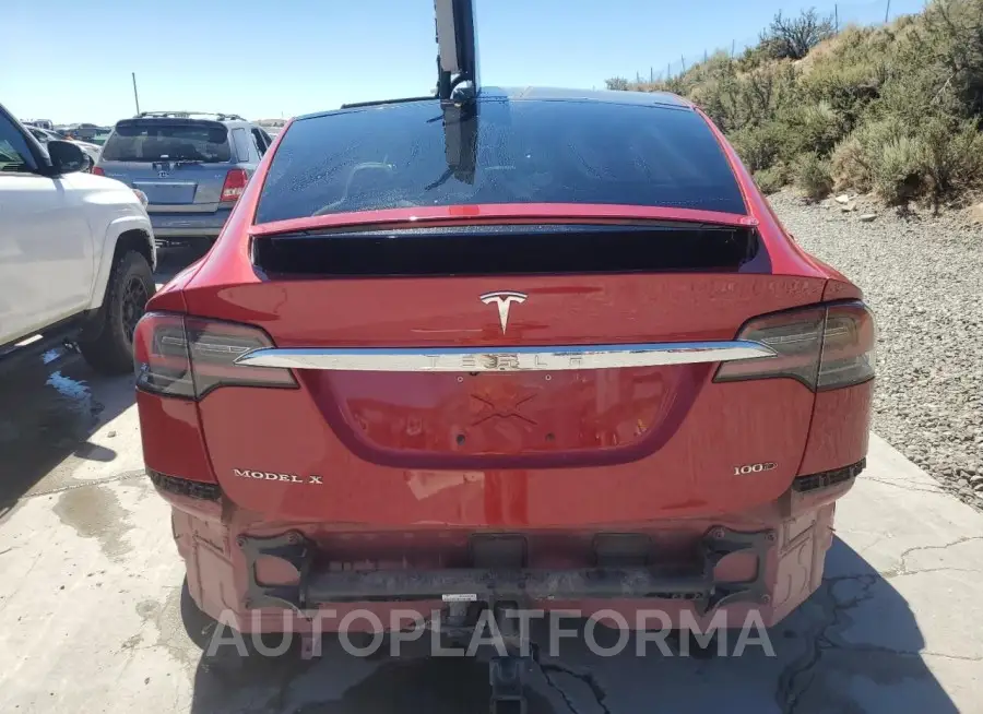 TESLA MODEL X 2018 vin 5YJXCDE20JF104899 from auto auction Copart