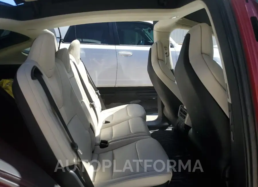 TESLA MODEL X 2018 vin 5YJXCDE20JF104899 from auto auction Copart