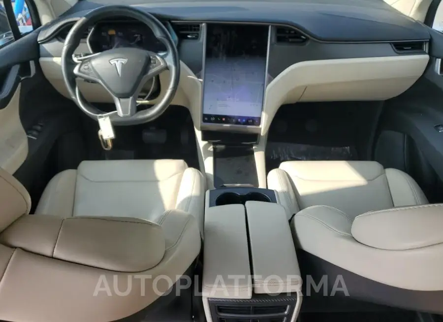 TESLA MODEL X 2018 vin 5YJXCDE22JF129318 from auto auction Copart