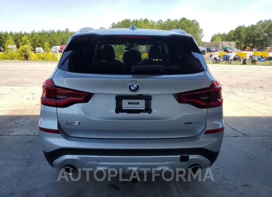 BMW X3 XDRIVE3 2021 vin 5UXTY5C01M9H22109 from auto auction Copart