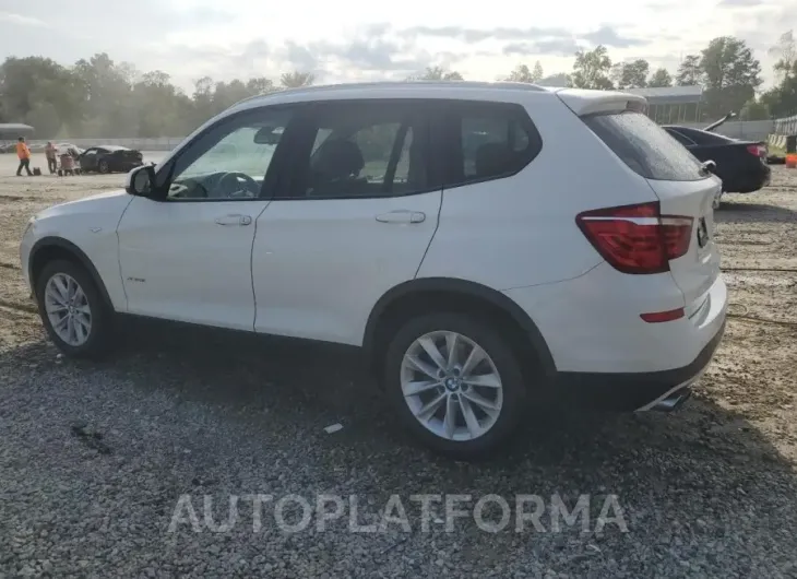 BMW X3 XDRIVE2 2016 vin 5UXWX9C51G0D89115 from auto auction Copart