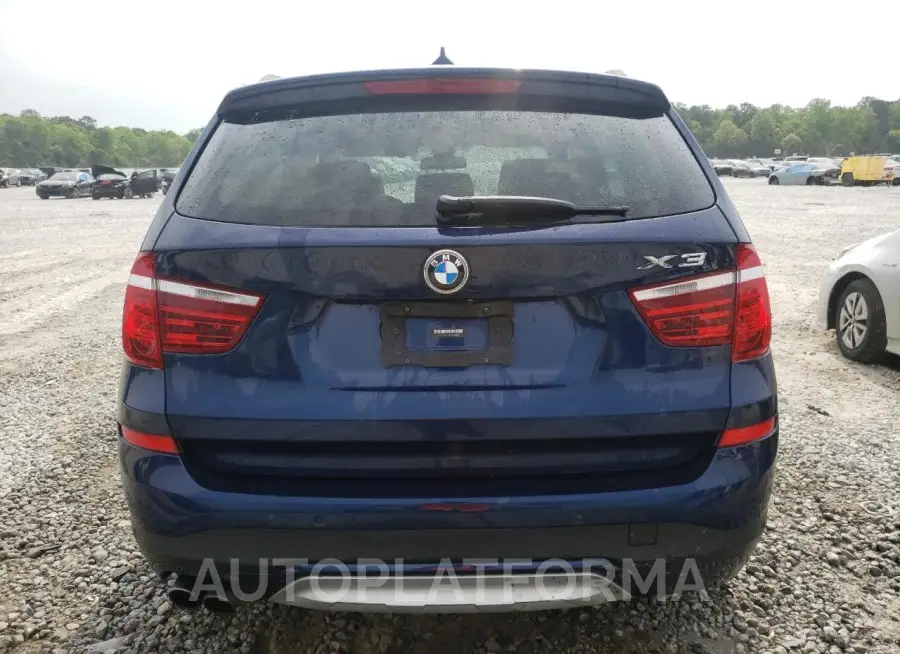 BMW X3 XDRIVE2 2016 vin 5UXWX9C57G0D80886 from auto auction Copart