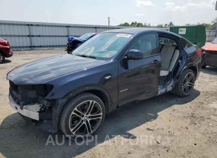 BMW X4 XDRIVE2 2016 vin 5UXXW3C59G0R22572 from auto auction Copart