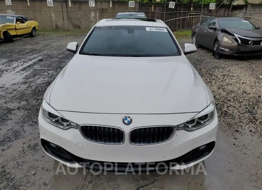 BMW 430I GRAN 2017 vin WBA4F7C33HG789338 from auto auction Copart