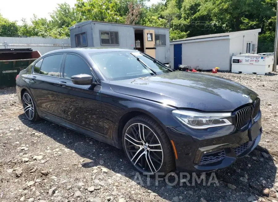 BMW 750 XI 2018 vin WBA7F2C50JG424896 from auto auction Copart