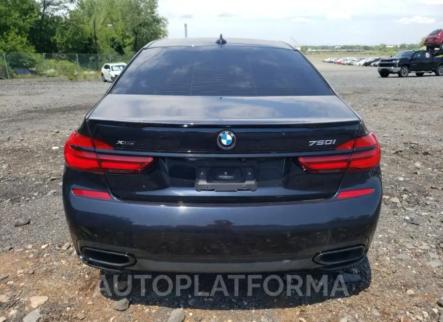 BMW 750 XI 2018 vin WBA7F2C50JG424896 from auto auction Copart