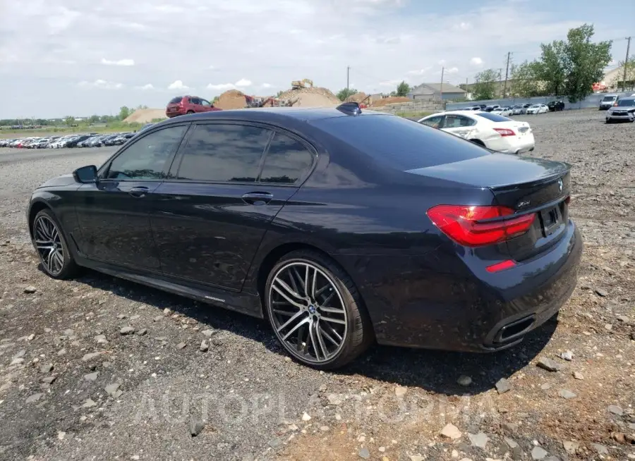 BMW 750 XI 2018 vin WBA7F2C50JG424896 from auto auction Copart