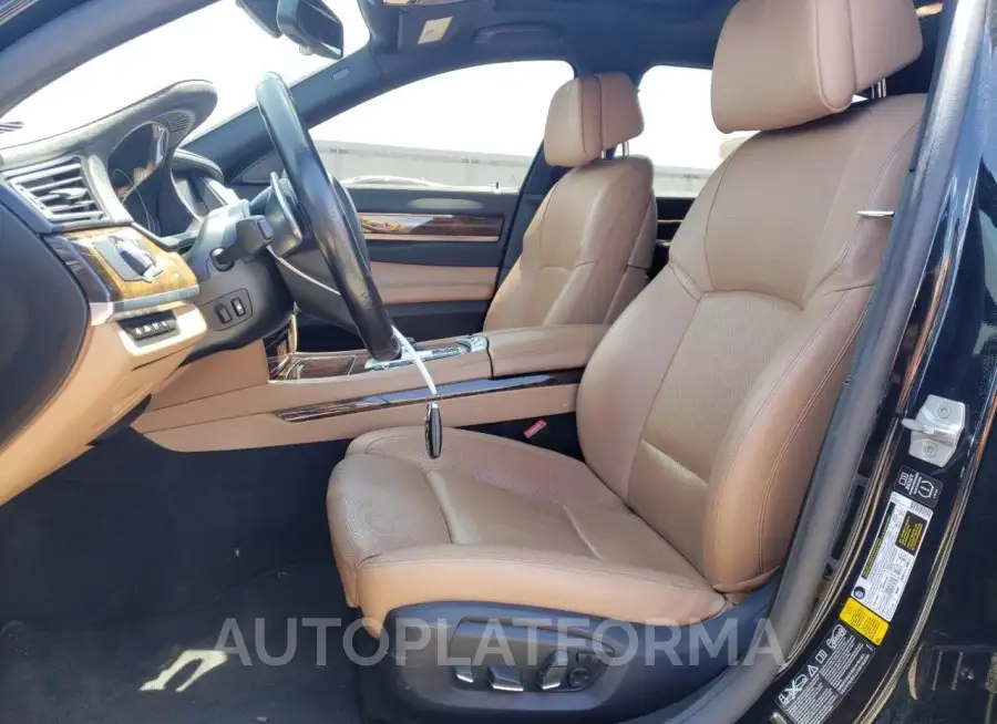 BMW 740 LXI 2015 vin WBAYF4C5XFD873933 from auto auction Copart