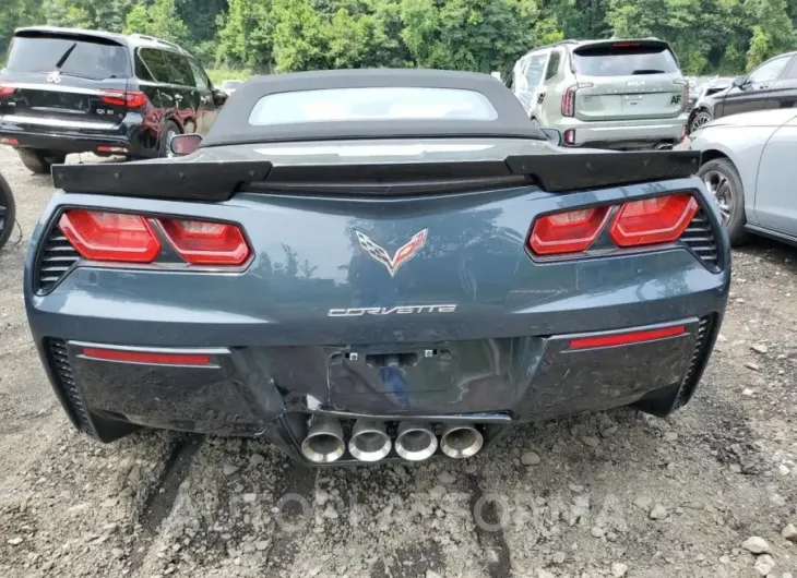 CHEVROLET CORVETTE G 2019 vin 1G1YW3D71K5115036 from auto auction Copart