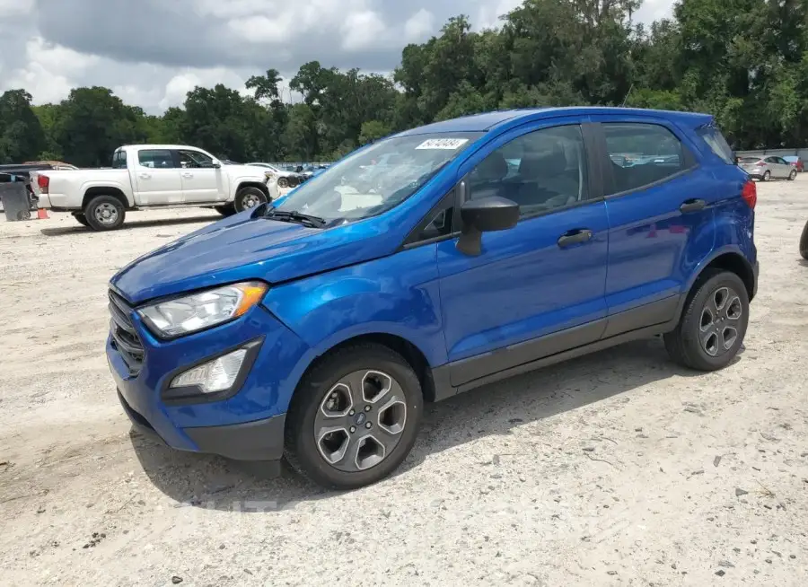 FORD ECOSPORT S 2020 vin MAJ3S2FE3LC331766 from auto auction Copart