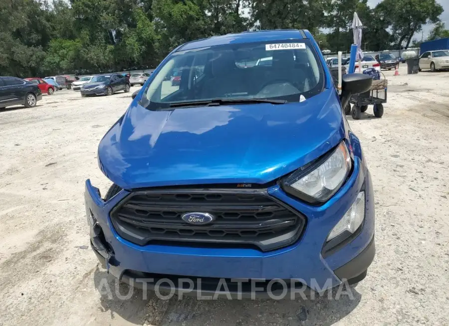 FORD ECOSPORT S 2020 vin MAJ3S2FE3LC331766 from auto auction Copart