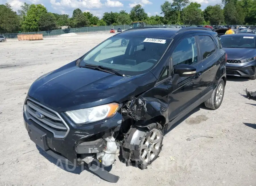 FORD ECOSPORT S 2019 vin MAJ3S2GE0KC266355 from auto auction Copart