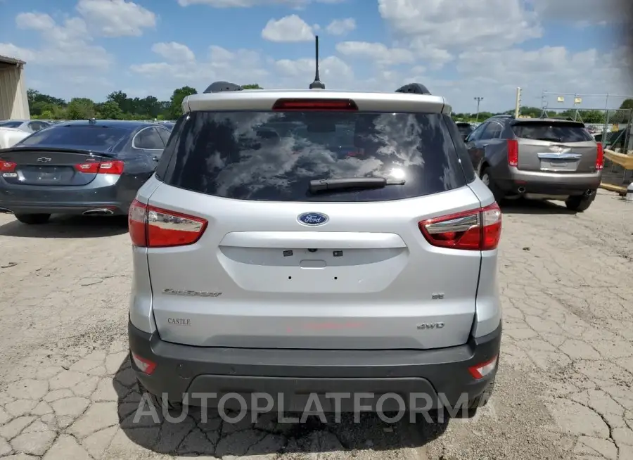 FORD ECOSPORT S 2022 vin MAJ6S3GL0NC456985 from auto auction Copart