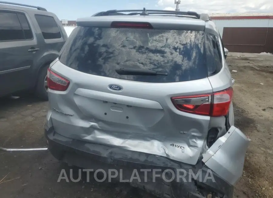 FORD ECOSPORT S 2020 vin MAJ6S3GL6LC325461 from auto auction Copart