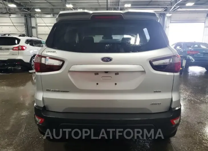 FORD ECOSPORT S 2019 vin MAJ6S3JL3KC303635 from auto auction Copart