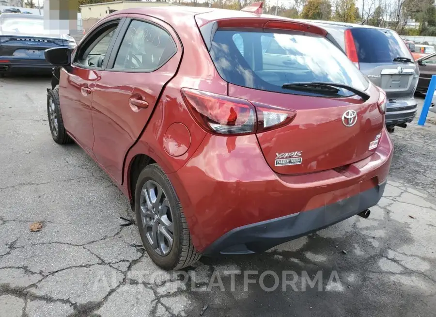 TOYOTA YARIS LE 2020 vin 3MYDLBJV4LY705636 from auto auction Copart