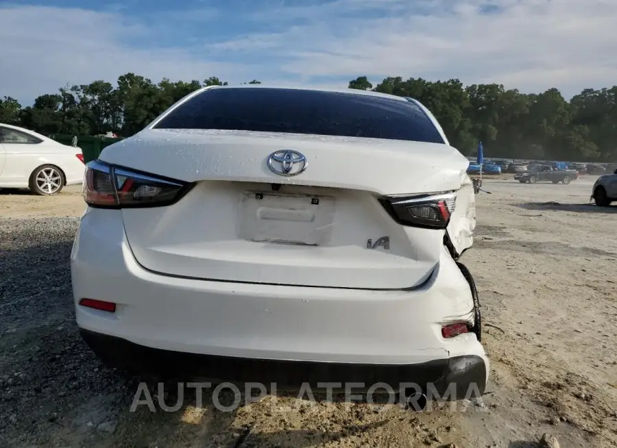 TOYOTA YARIS IA 2017 vin 3MYDLBYV6HY172492 from auto auction Copart