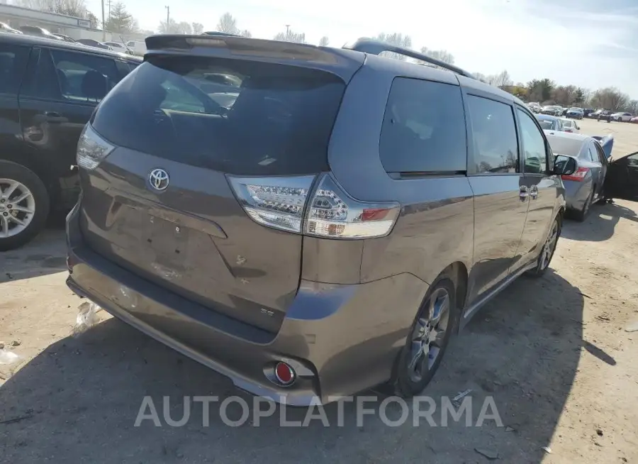 TOYOTA SIENNA SPO 2015 vin 5TDXK3DC3FS612147 from auto auction Copart