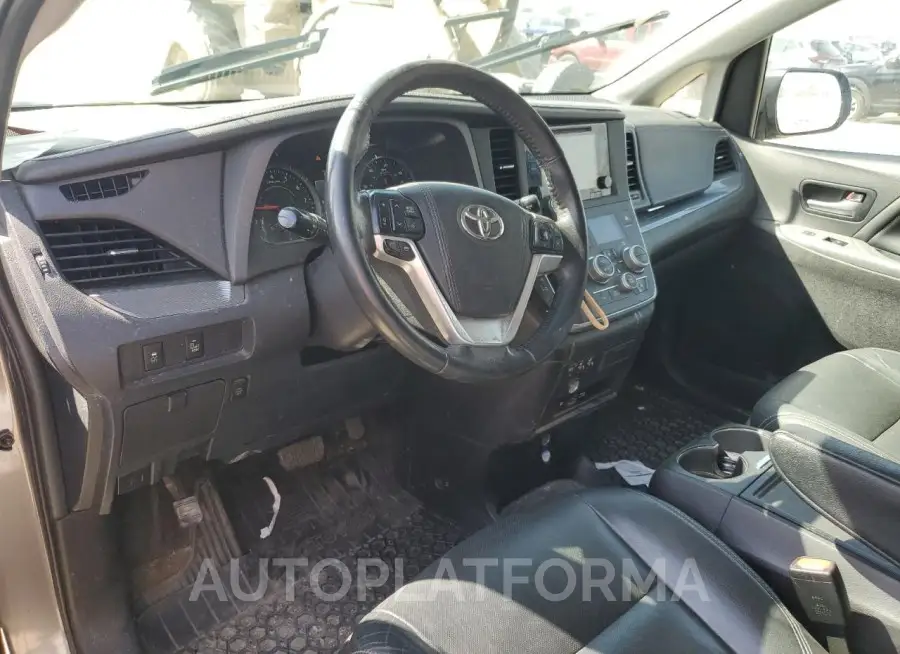 TOYOTA SIENNA SPO 2015 vin 5TDXK3DC3FS612147 from auto auction Copart