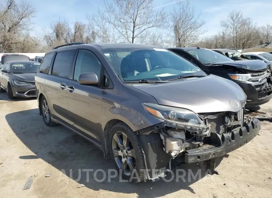 TOYOTA SIENNA SPO 2015 vin 5TDXK3DC3FS612147 from auto auction Copart