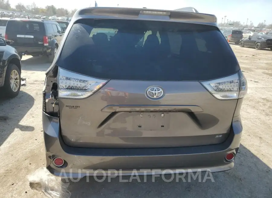 TOYOTA SIENNA SPO 2015 vin 5TDXK3DC3FS612147 from auto auction Copart