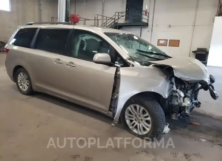 TOYOTA SIENNA XLE 2016 vin 5TDYK3DC1GS697902 from auto auction Copart