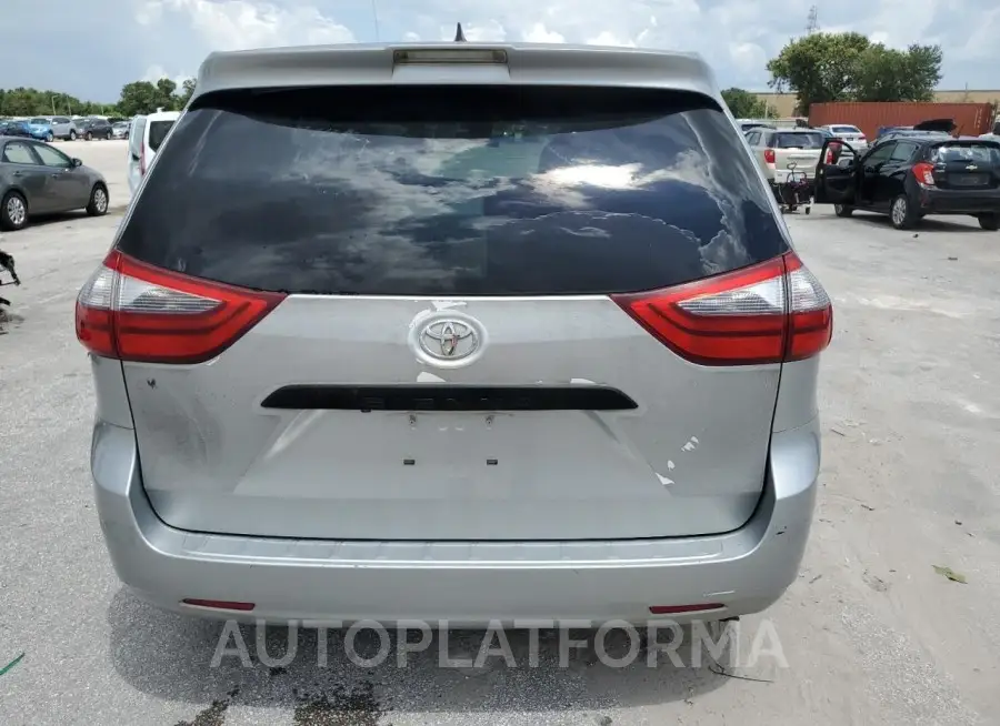 TOYOTA SIENNA L 2020 vin 5TDZZ3DC0LS031351 from auto auction Copart