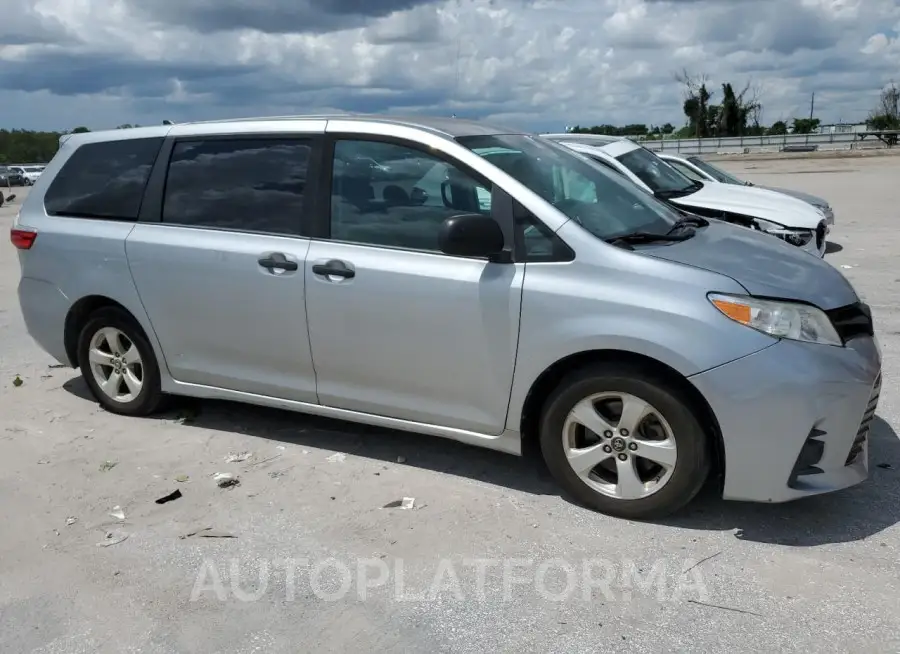 TOYOTA SIENNA L 2020 vin 5TDZZ3DC0LS031351 from auto auction Copart