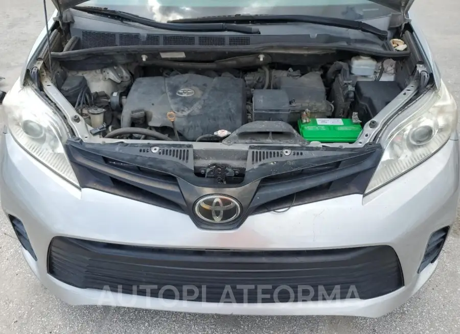 TOYOTA SIENNA L 2020 vin 5TDZZ3DC0LS031351 from auto auction Copart