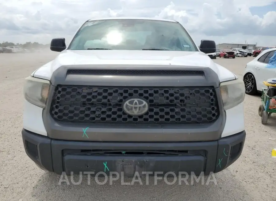 TOYOTA TUNDRA DOU 2018 vin 5TFTY5F12JX010055 from auto auction Copart