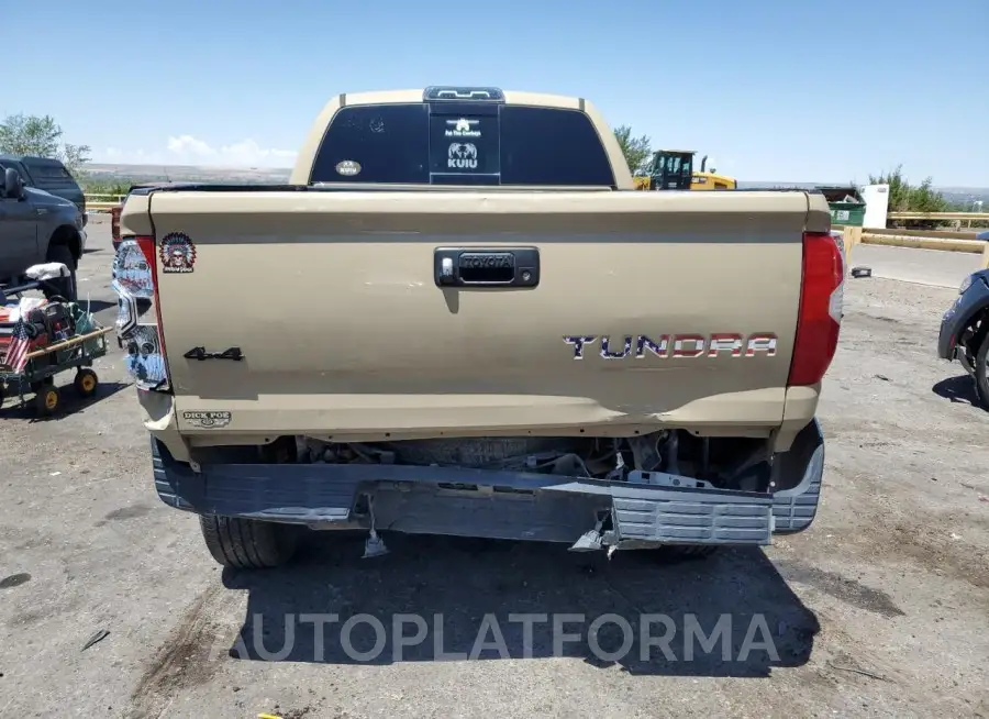 TOYOTA TUNDRA DOU 2017 vin 5TFUW5F14HX599999 from auto auction Copart